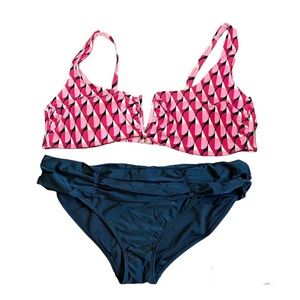 Time and tru Two-Pieces bikini swimsuit size XL (16-18)
